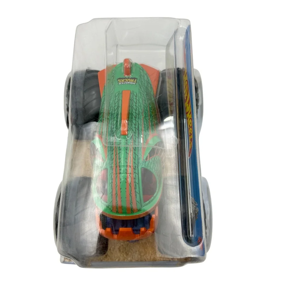 Hot Wheels Monster Trucks Piran-AHHHH 1:24 Scale Die-Cast Metal Toy Piranah‎ New